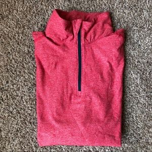 Lululemon Surge Half Zip - red Medium